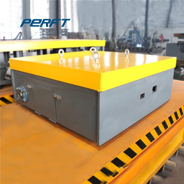 motorized transfer car for factory storage 50 ton